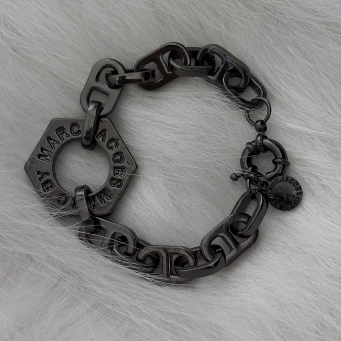 빈티지 스페너 참 팔찌 - 다크 그레이 상품이미지1