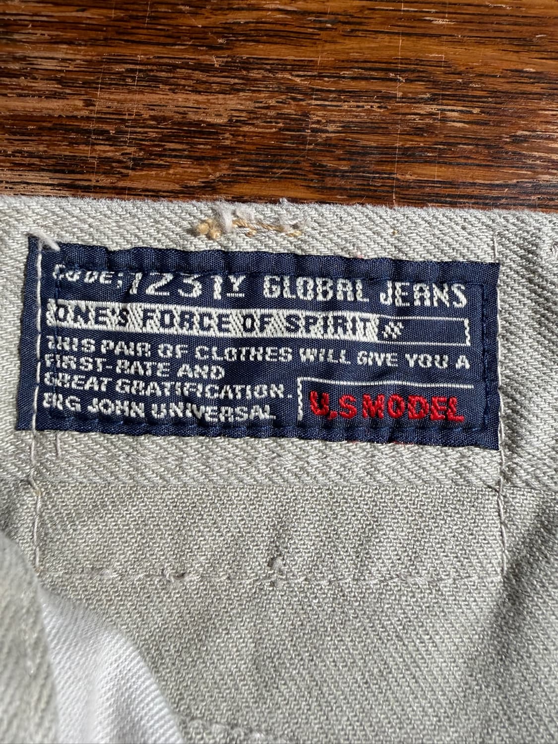 90s Big John Chino (34, Made in Japan) 상품이미지7