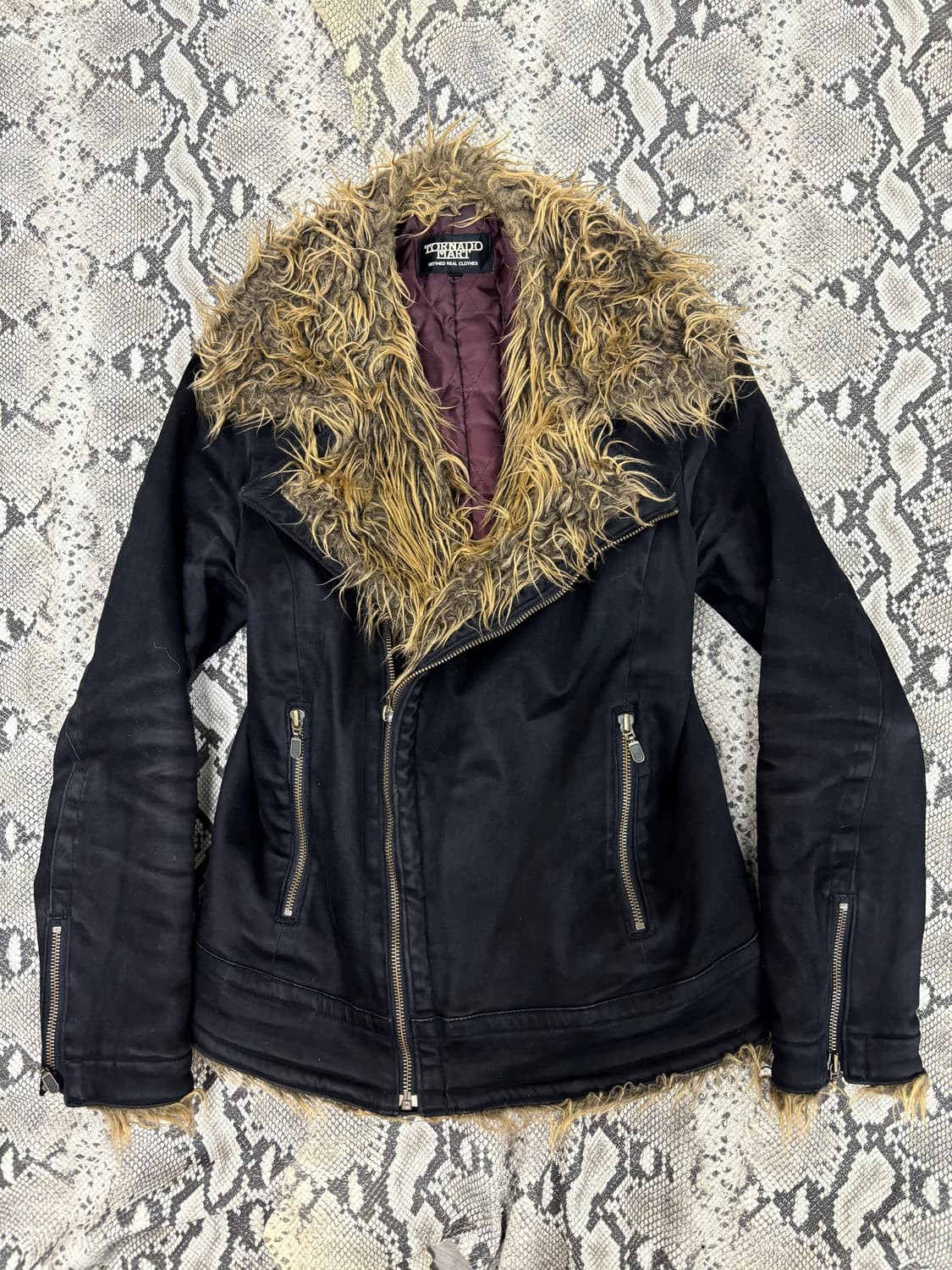 [TORNADO MART]Archive Fur Trimming Black 상품이미지7