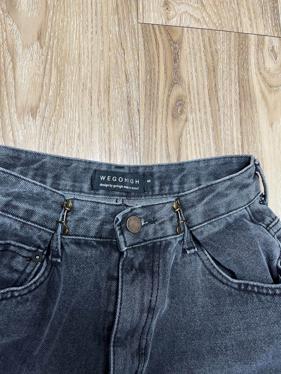 We Go High 세미와이드 청바지 29 상품이미지4