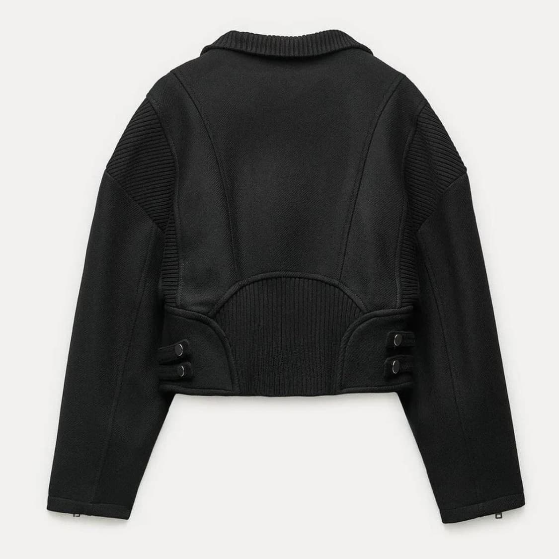 자라 만테코 크롭 자켓 상품이미지2