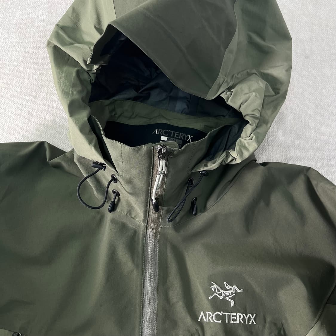 100 아크테릭스 세타 1세대 ar 카키 바람막이 자켓  상품이미지2