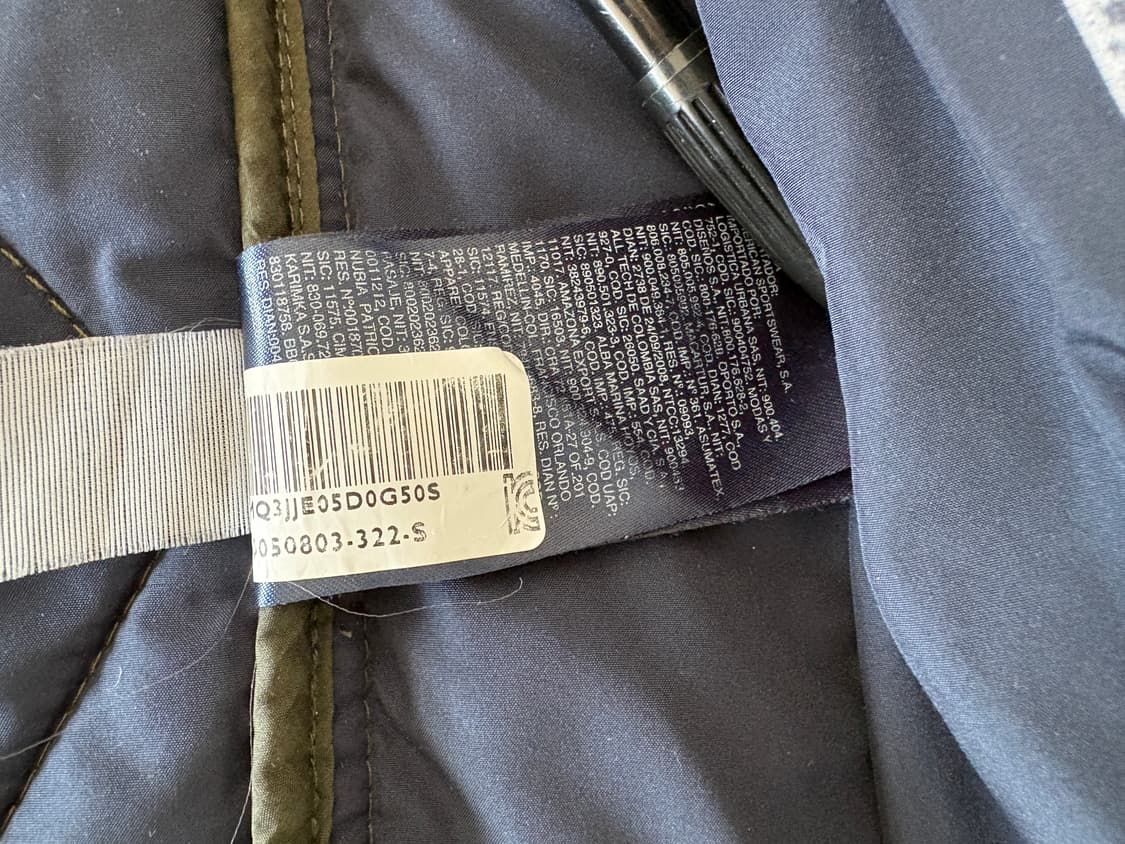 타미힐피거 퀼팅 자켓 S 올리브 상품이미지7