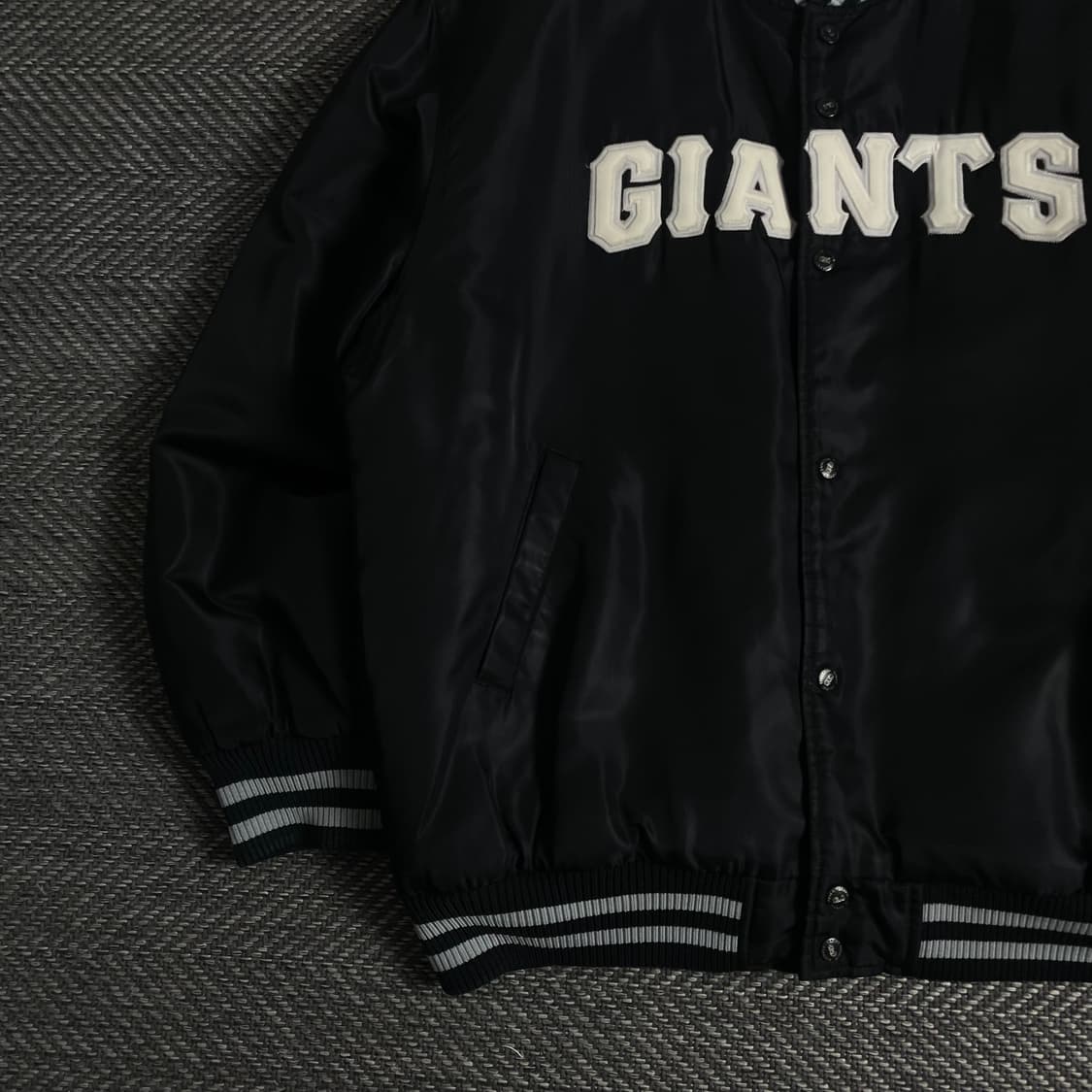MLB 샌프란시스코 자이언츠 사틴 바시티 자켓o 3713 상품이미지3