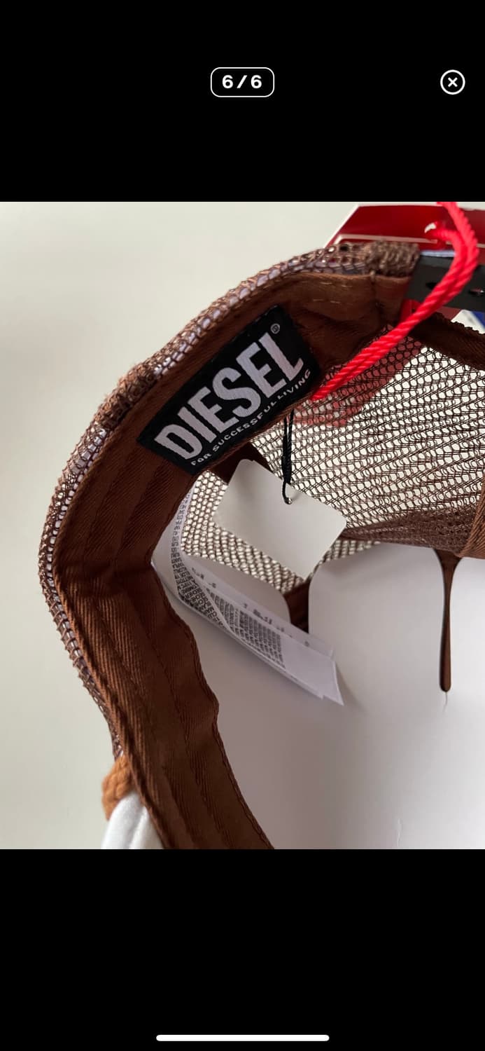 DIESEL 디젤 메쉬캡 남자 여자 모자 상품이미지6