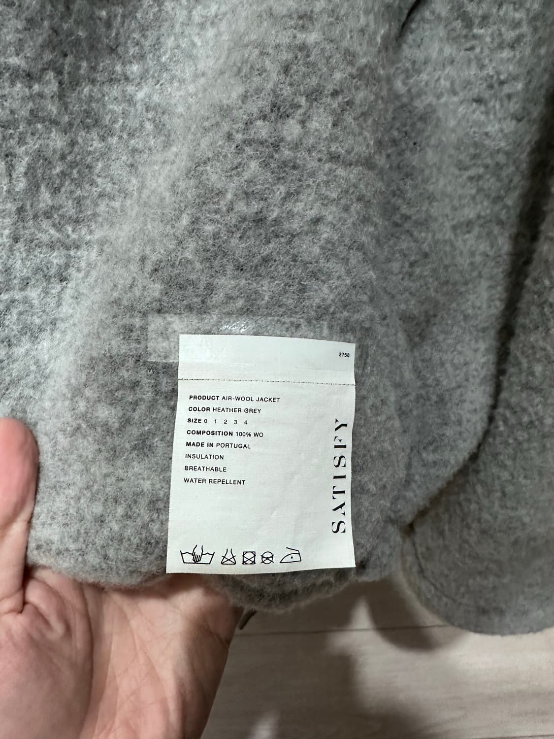 Satisfy air wool jacket 상품이미지2