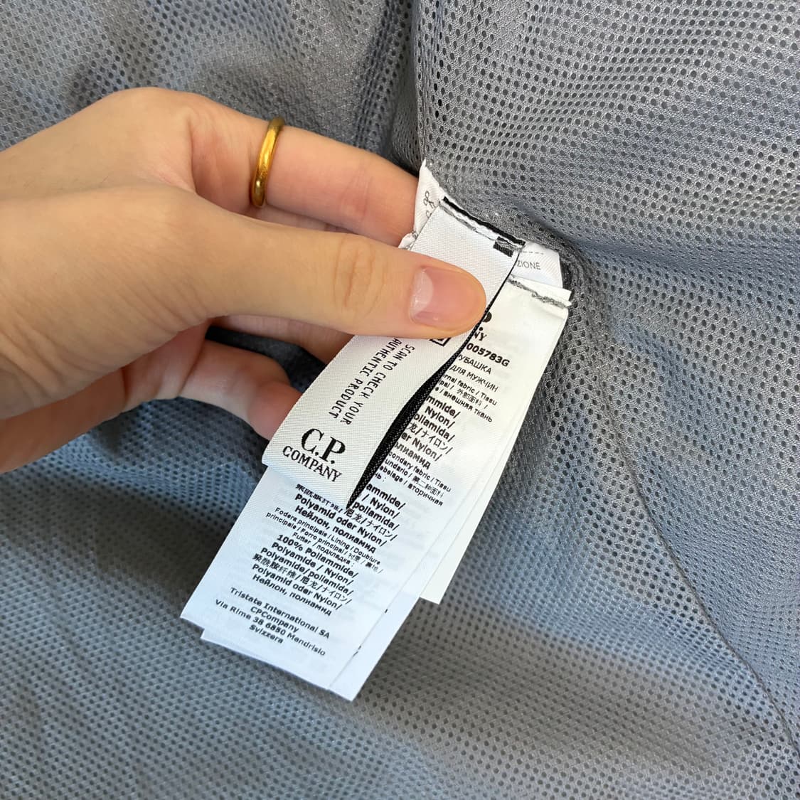 cp컴퍼니 테일론 셔츠 상품이미지4