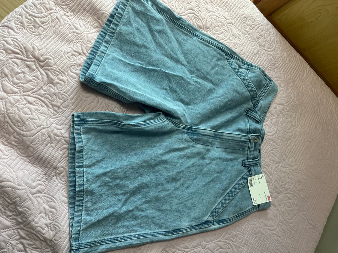 유니클로 버뮤다 데님 팬츠 청반바지 상품이미지2