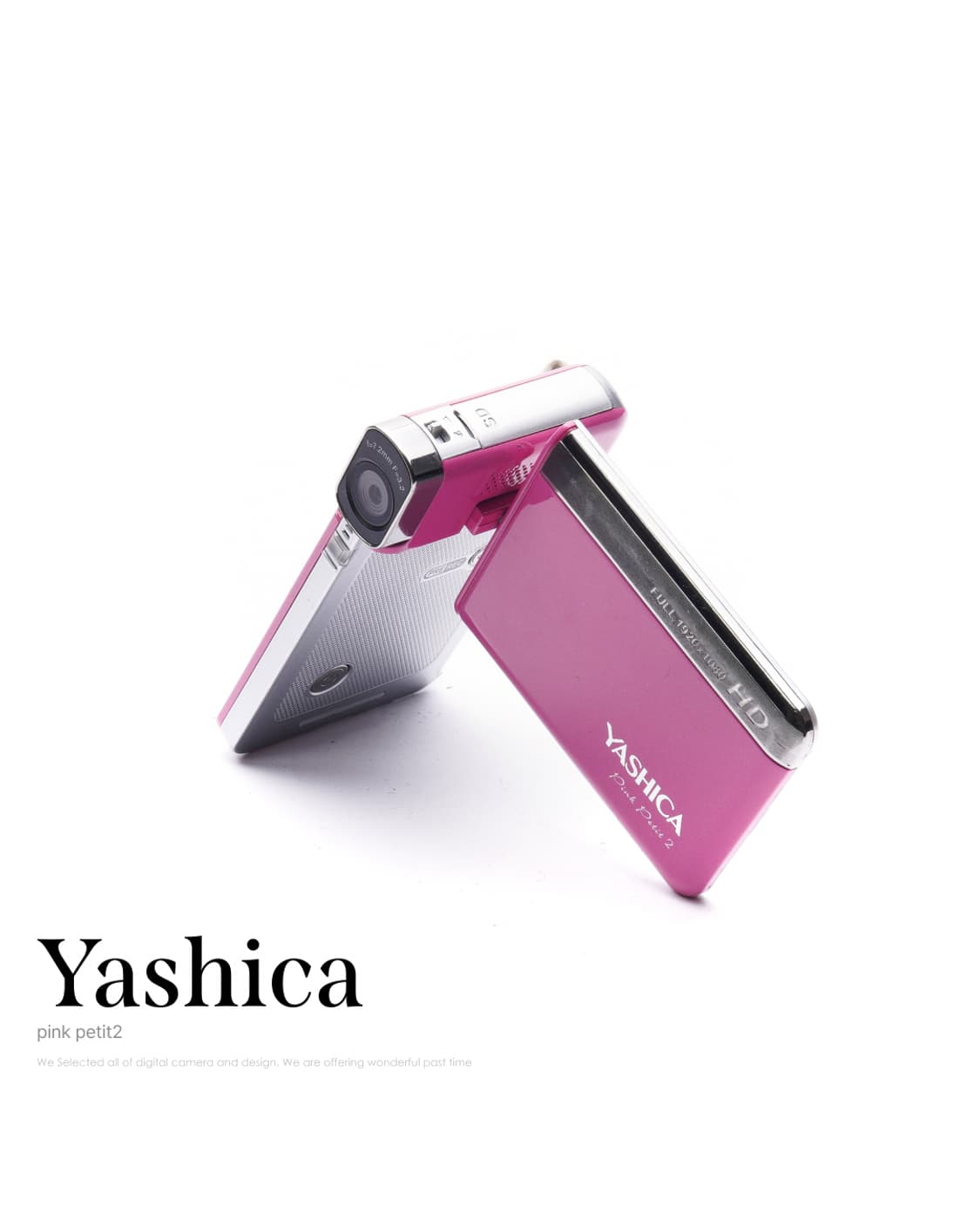 (💎극희귀)야시카 Yashica Pink Petit 2빈티지 핑크캠코더 상품이미지1