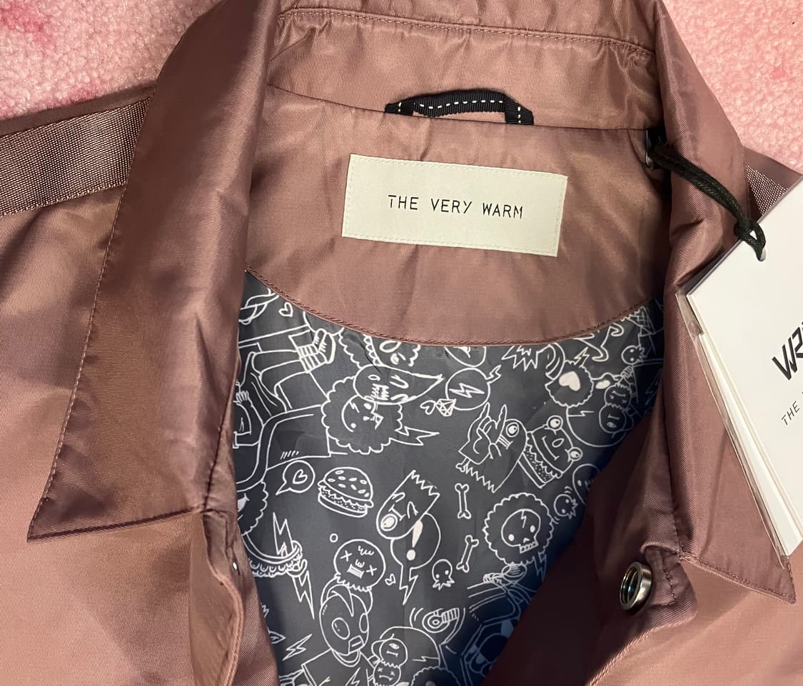 Mauve nylon coach jacket 상품이미지2