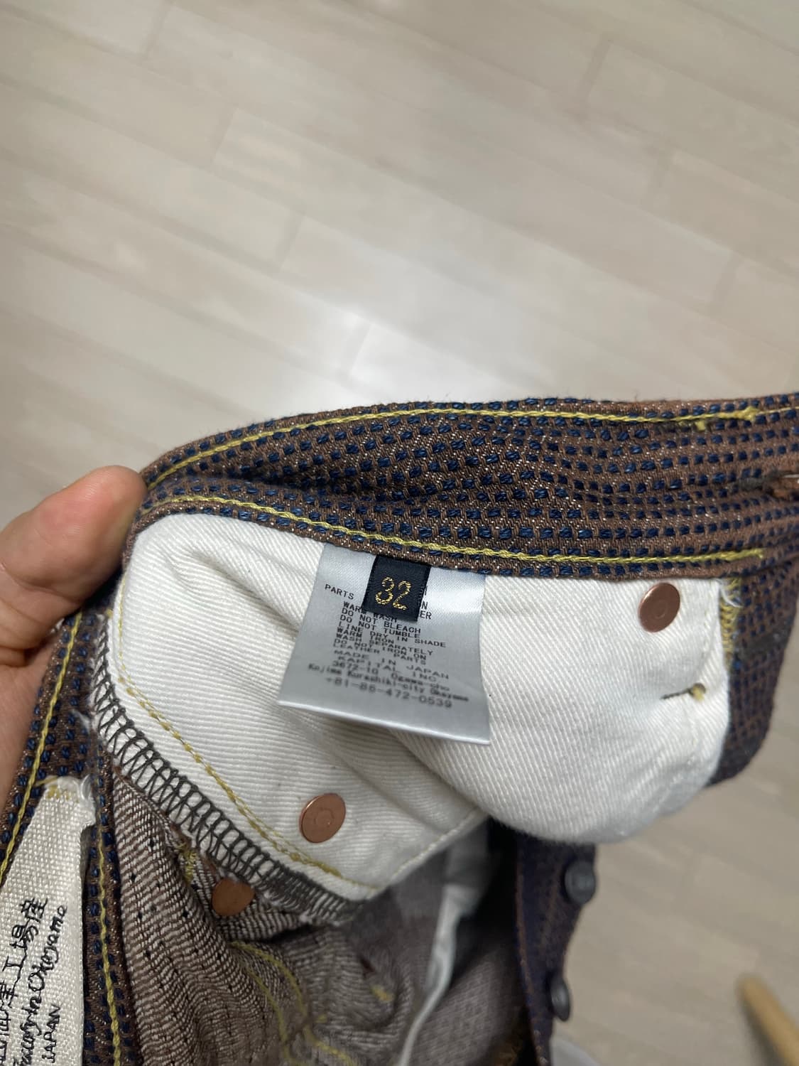 캐피탈 센츄리 데님팬츠 넘버5 32 상품이미지3