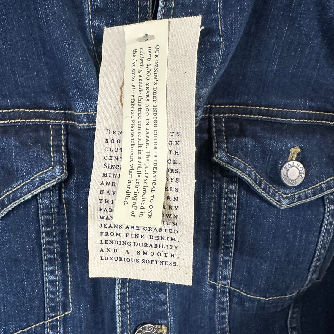 Talbots 여성 데님 자켓 상품이미지4