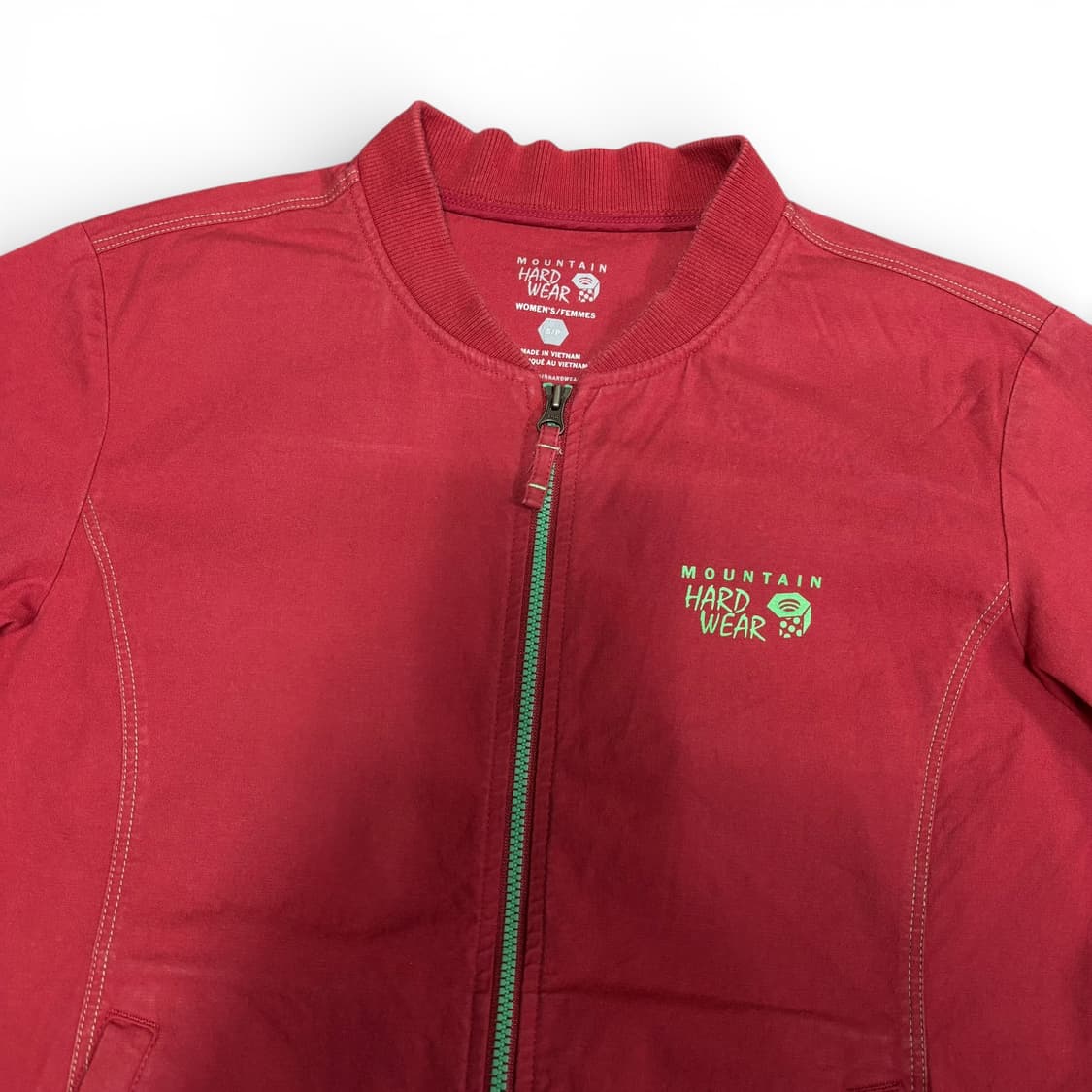 우먼S 마운틴하드웨어 다홍 백로고 면 블루종자켓 상품이미지3