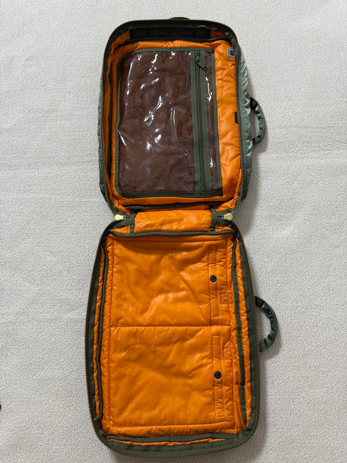 PORTER 신형 포터 탱커 3way 브리프케이스 세이지그린 상품이미지7