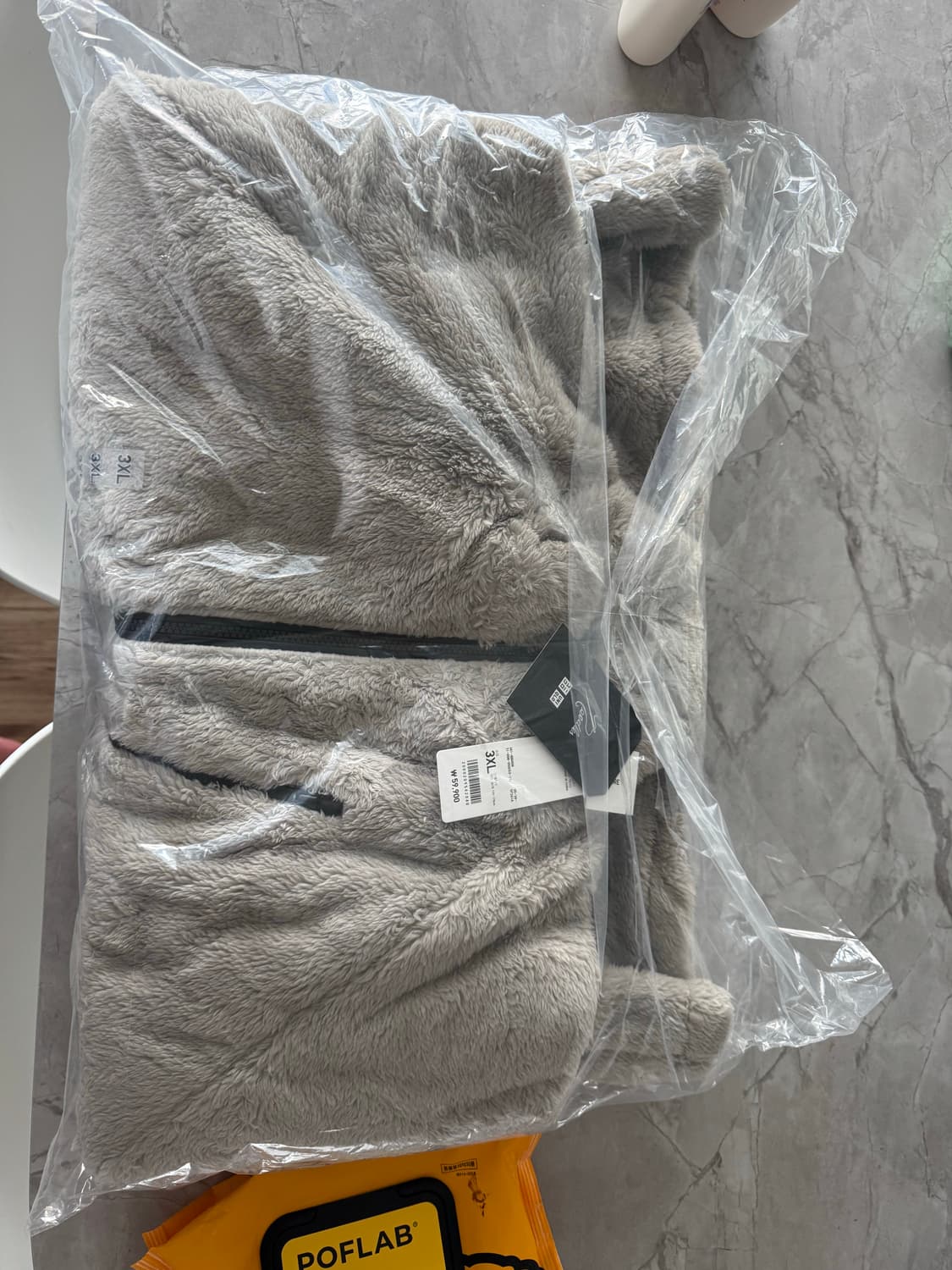 유니클로x니들스 베이지 후리스 3xl 상품이미지2