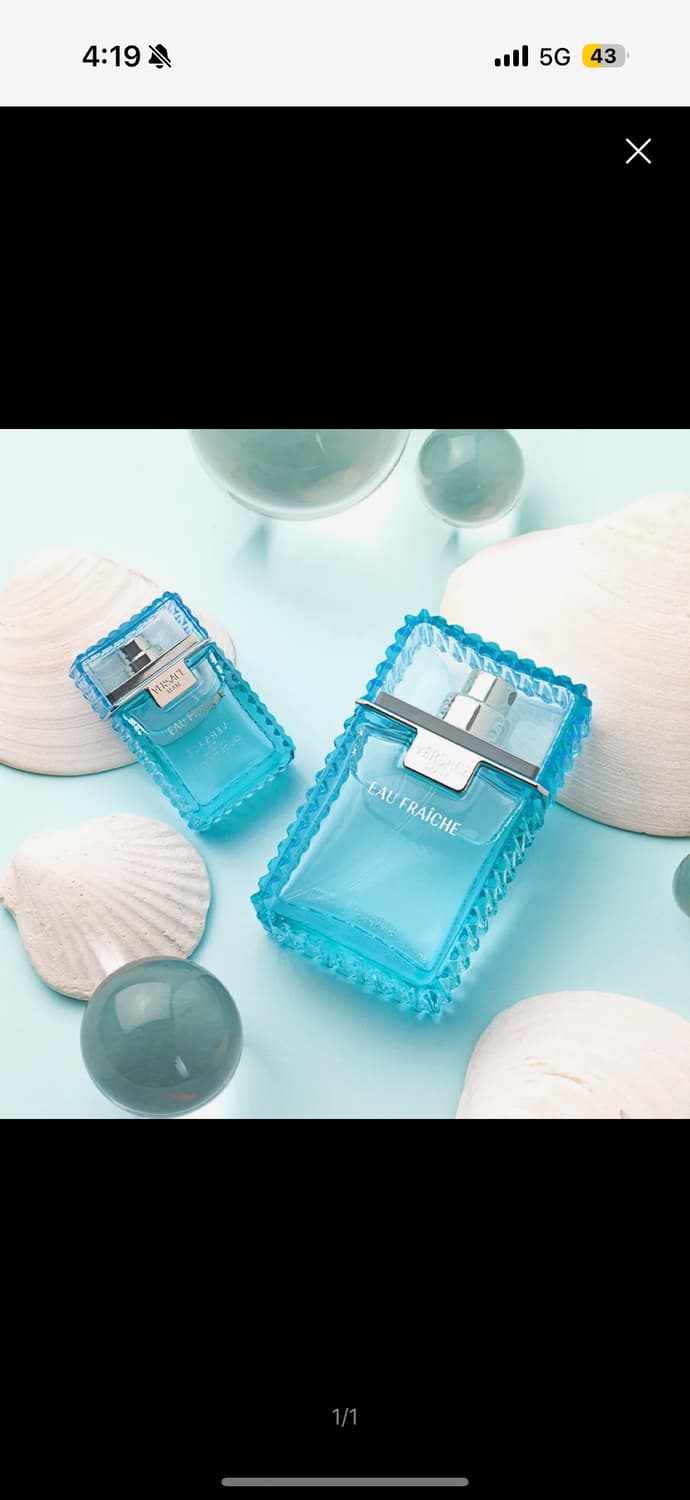 베르사체 맨오후레쉬 향수 50ml+미니어처 5ml 팝니다 상품이미지1