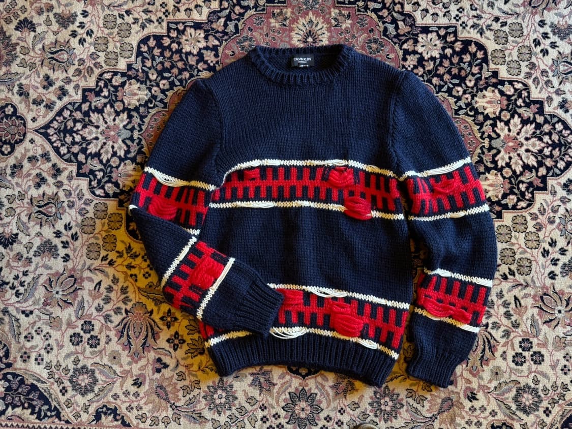 캘빈클라인 205W39NYC by 라프시몬스 니트 100~105 상품이미지1