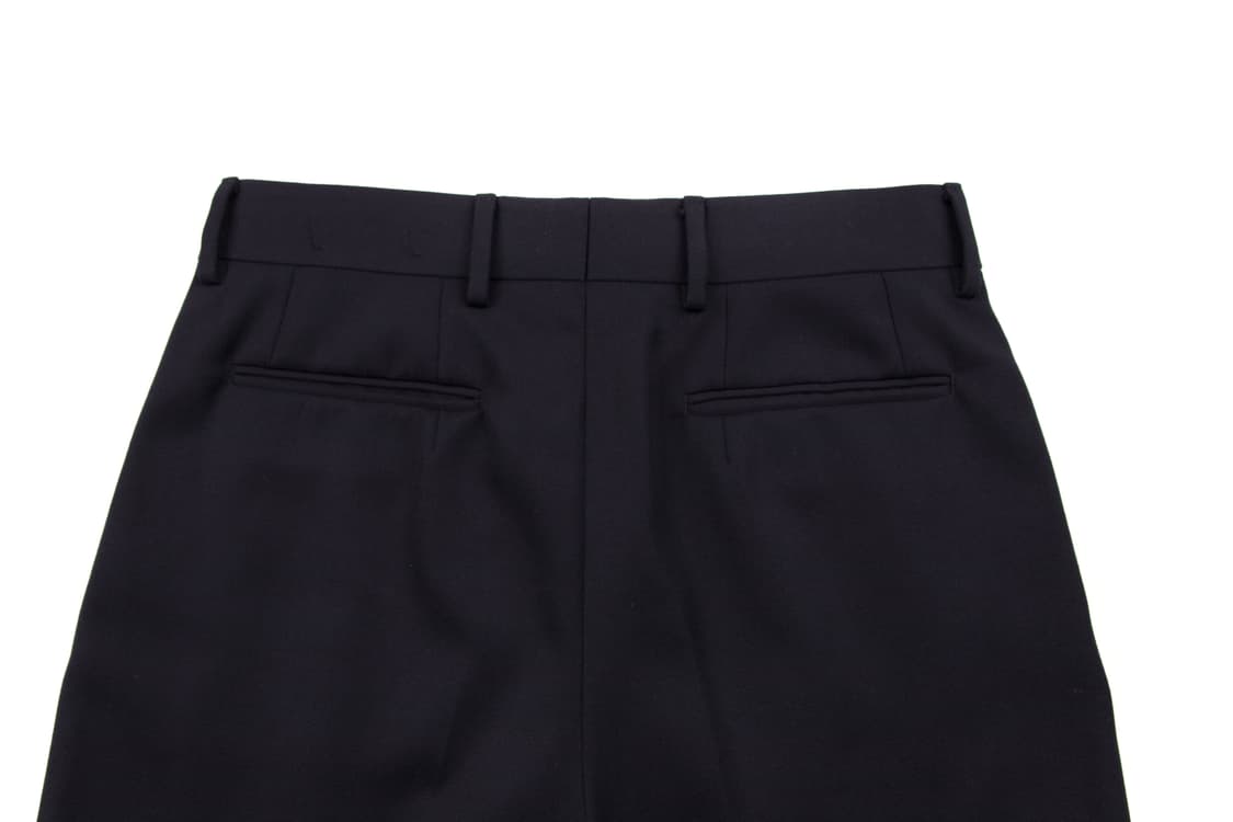 NEAT X CARUSO 2-Tuck Wool Trousers Navy 상품이미지6