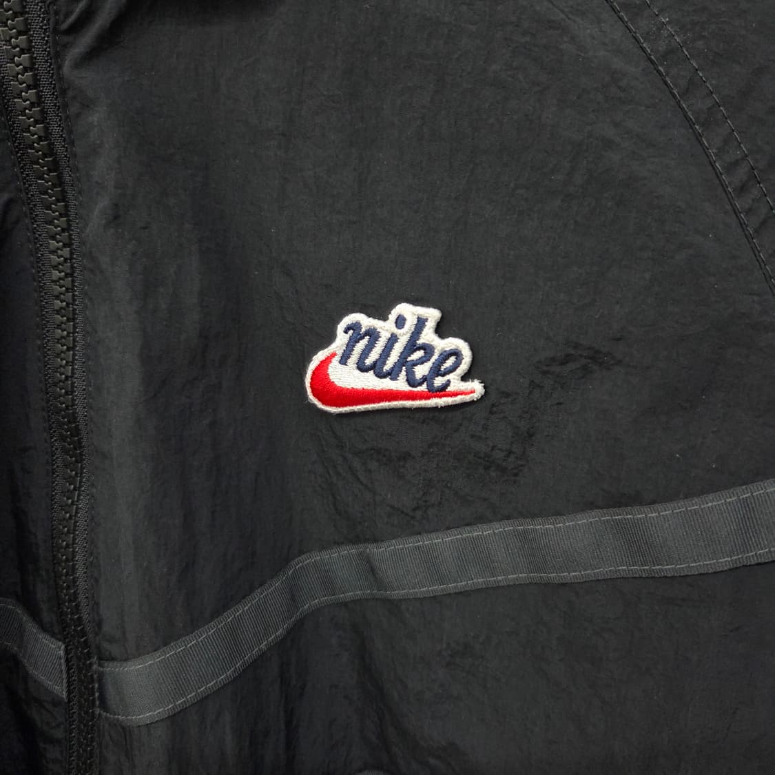 나이키 블랙 후드 바람막이 자켓 남L 상품이미지3