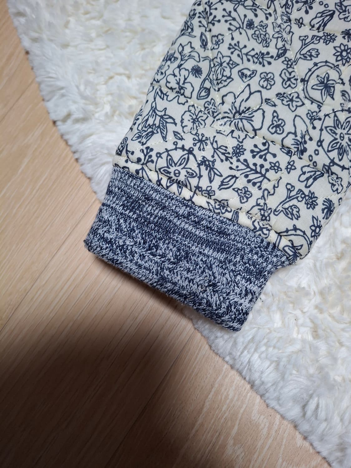 (마지막특가) 써스데이아일랜드 퀼팅점퍼 m 상품이미지6