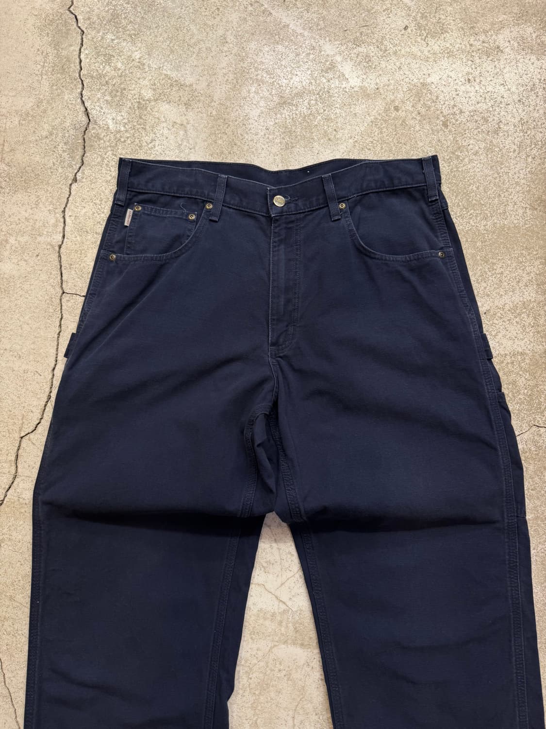 칼하트 B159 NVY 싱글니 워크팬츠 상품이미지3