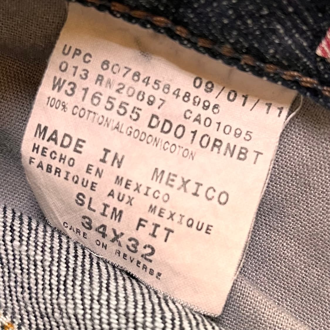 디키즈 데님팬츠 34X32 상품이미지5