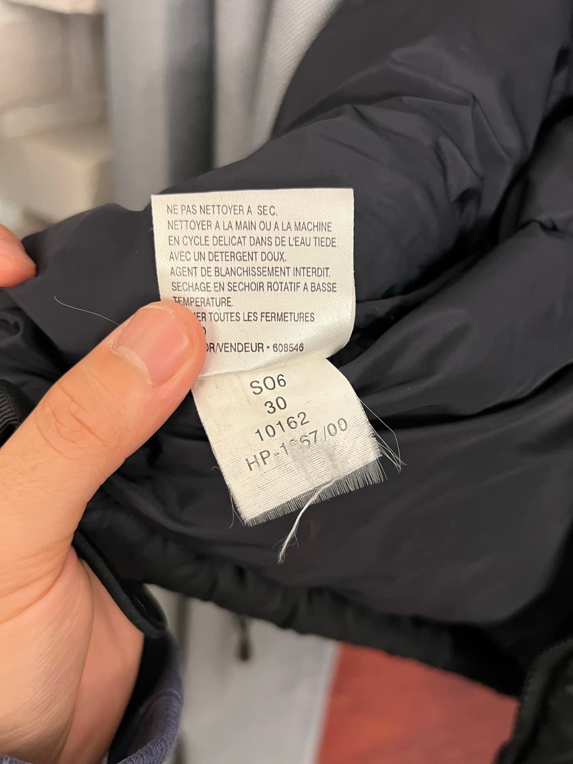 90s TNF CENTER NUPTSE 700 노스페이스 센터로고 눕시 상품이미지10