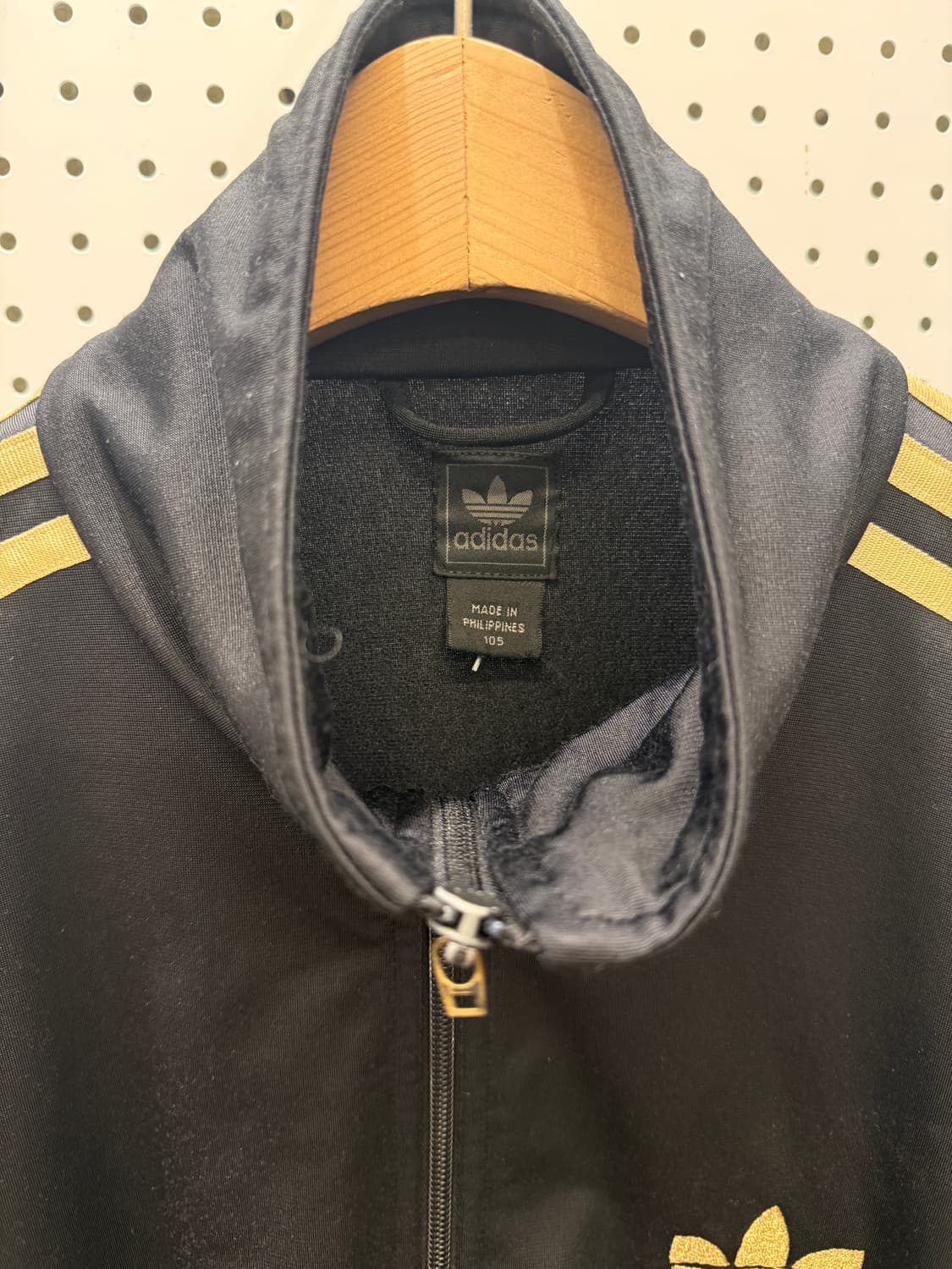 아디다스 파이어버드 골드 트랙탑 져지 U77 상품이미지4