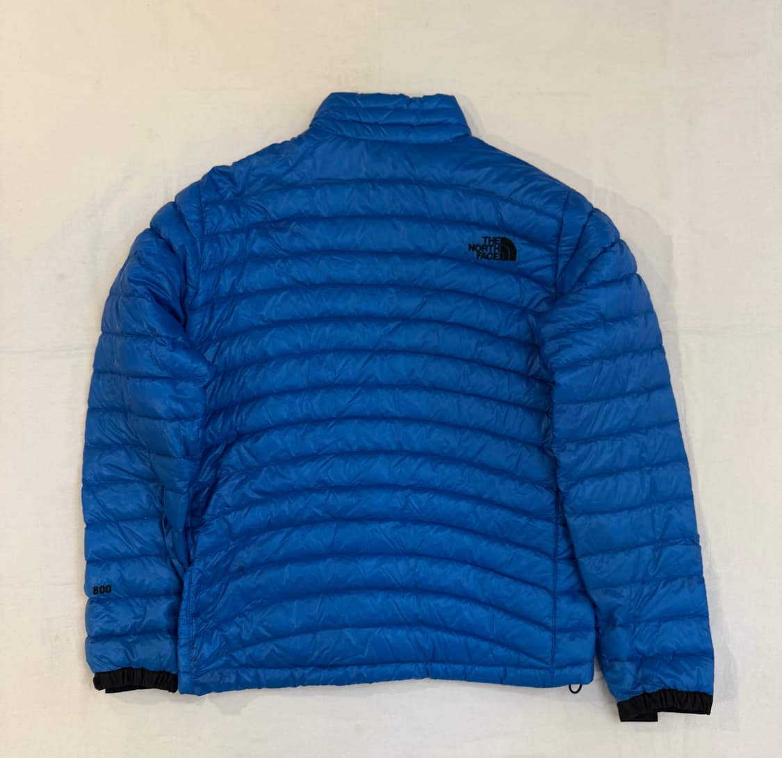 노스페이스 800필 써밋 옵티멈 구스 경량패딩 블루 상품이미지5
