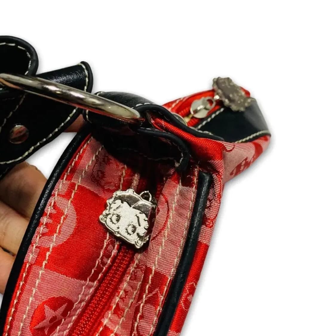 베티붑 y2k 큐트 러브 섹시걸 체커보드 패턴 숄더백 상품이미지5