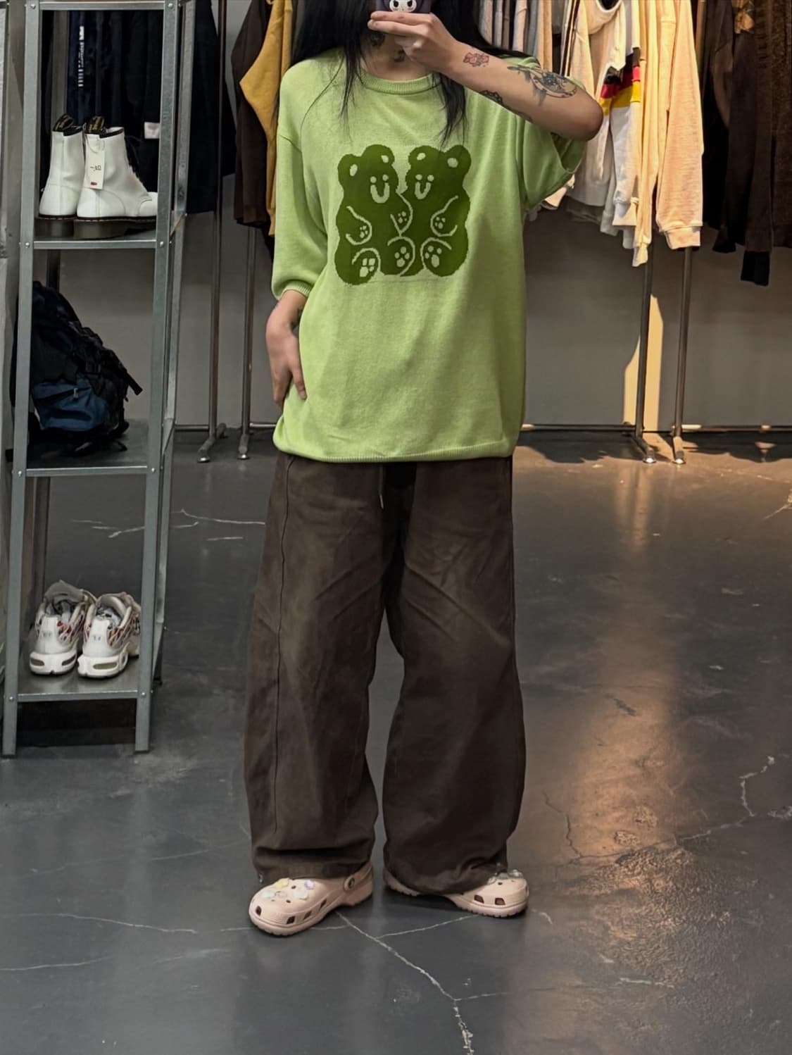 나이스고스트클럽 구미베어 니트 A2467 상품이미지1