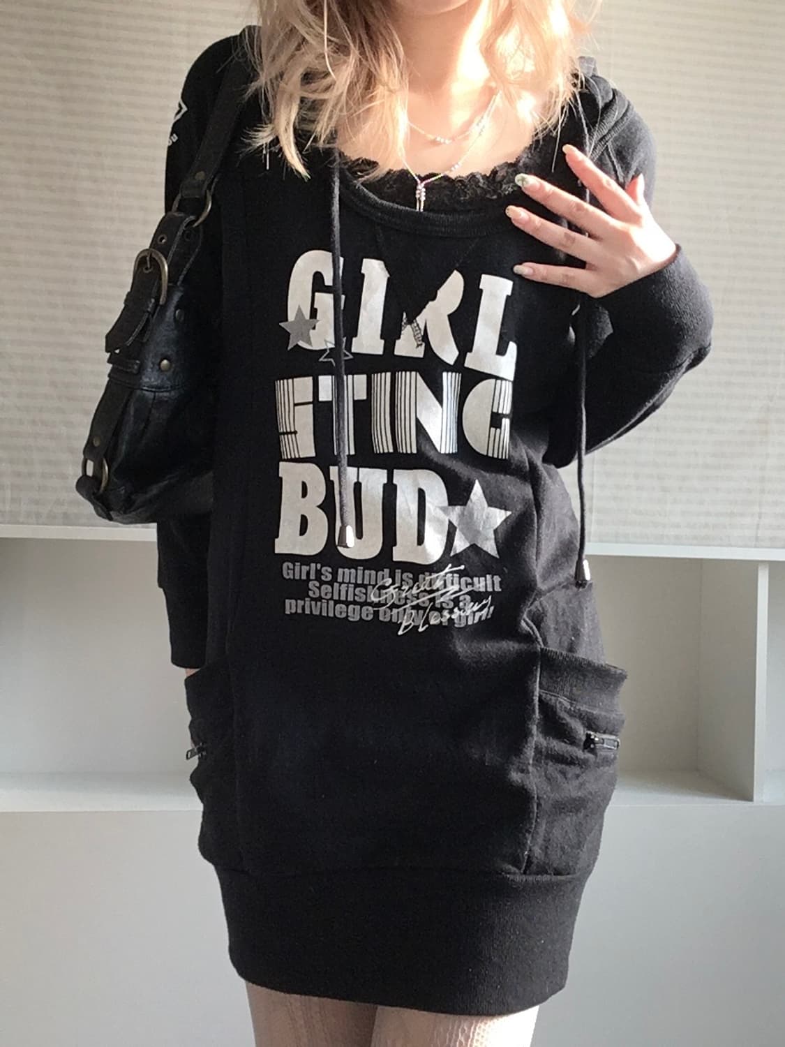 jpn vintage punk printing cargo hood ops 상품이미지2