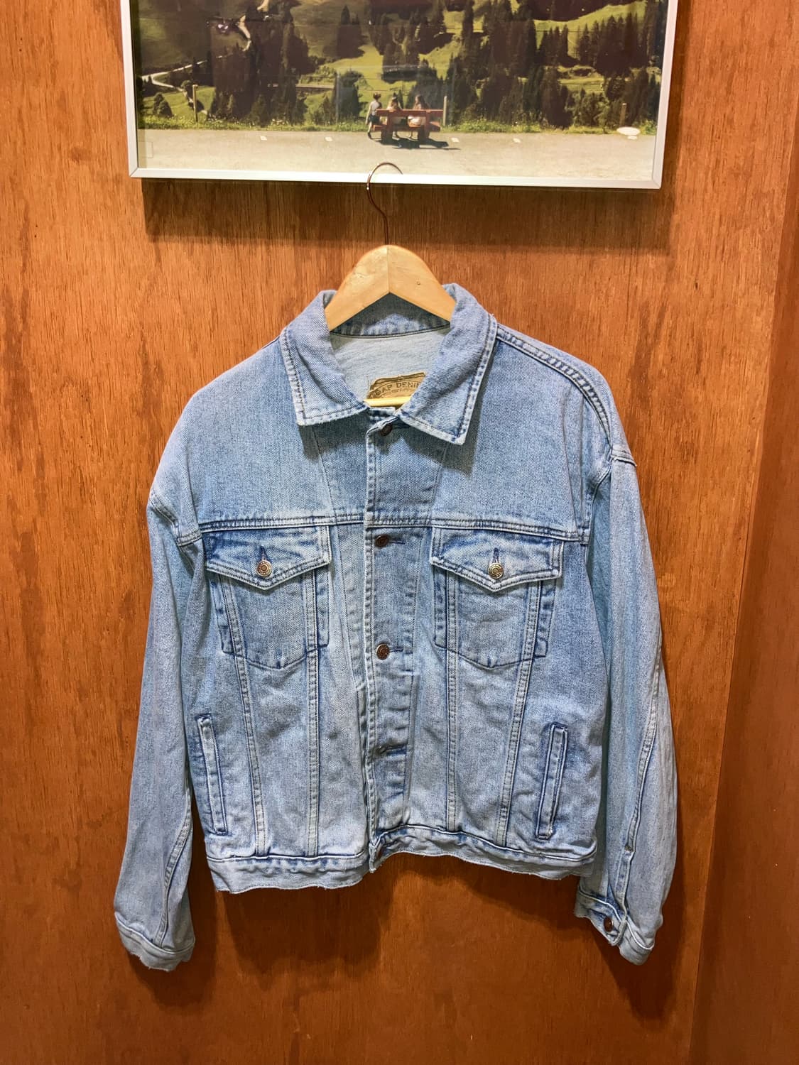 90s Gap 갭 트러커 데님 자켓 상품이미지3