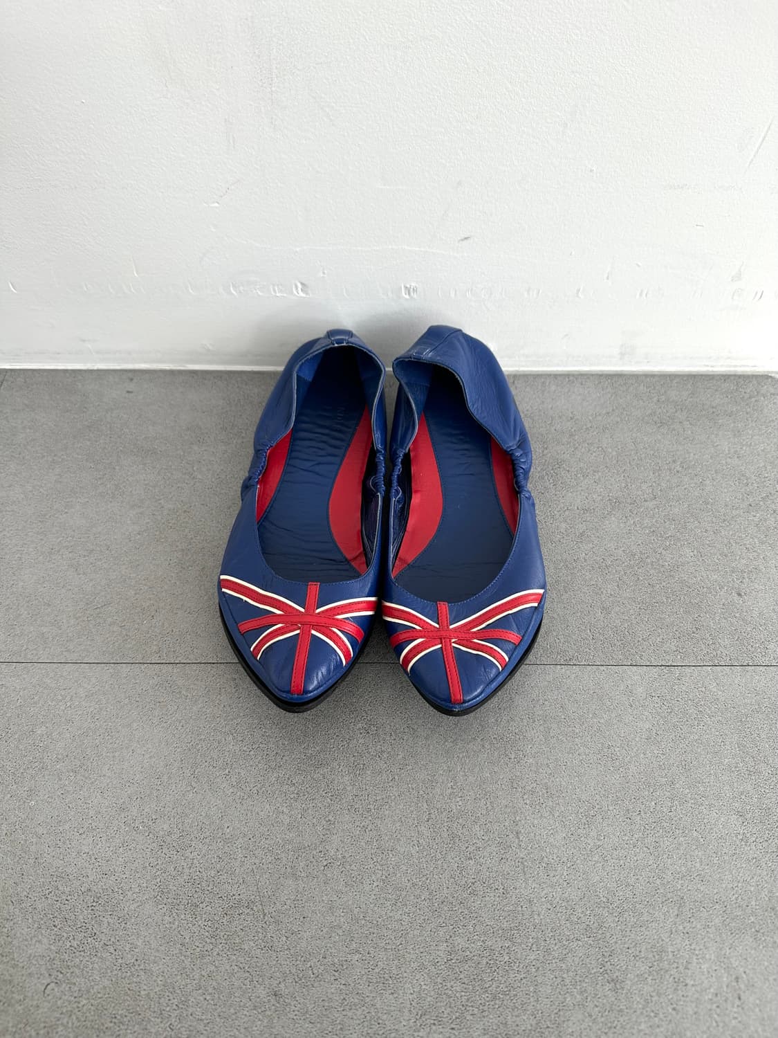 알렉산더 맥퀸 유니온잭 플랫슈즈 상품이미지1