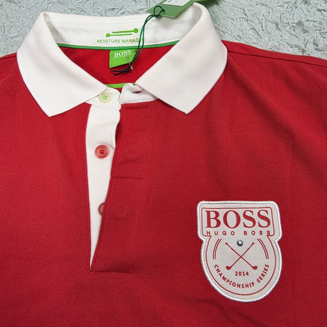 [새상품] 휴고보스 남성 CHAMPIONSHIP 폴로 티셔츠 100 상품이미지4