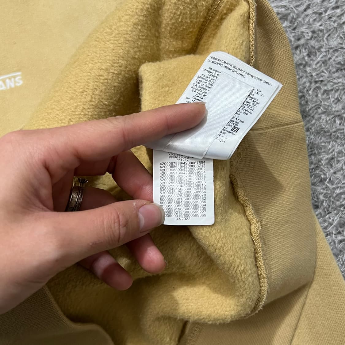 [95] 반스 후드티 상품이미지5