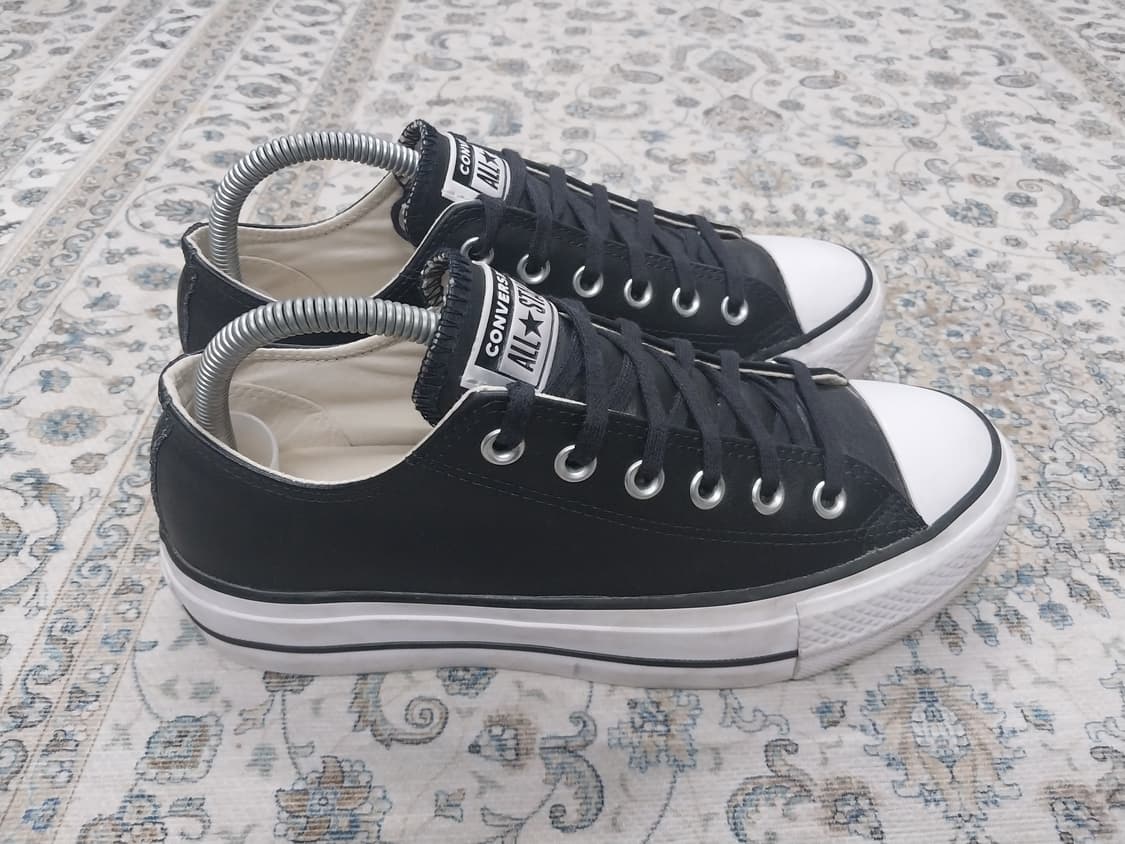 컨버스 척테일러 리프트 클린 레더 로우 250mm 상품이미지4