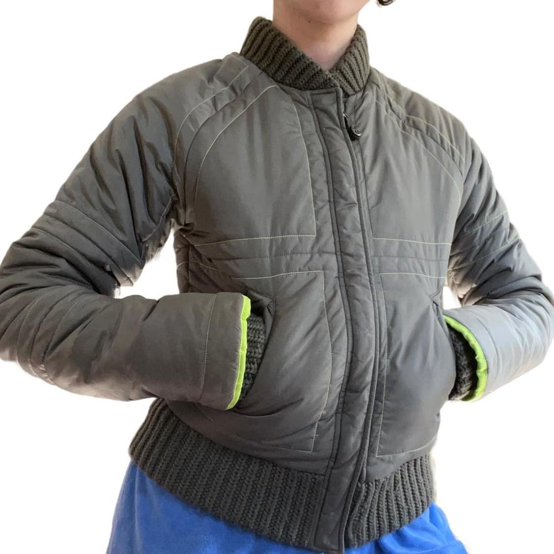 디젤 아카이브 크로스 나일론 패디드 재킷 상품이미지2