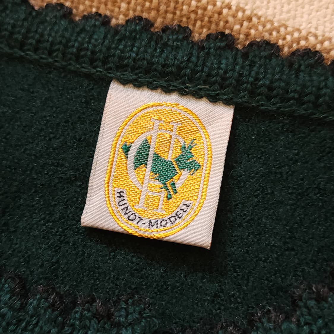 90s 울 트위드 자켓 프렌치 울 자켓 오스트리아 티롤자켓 빈티지 그린 상품이미지9