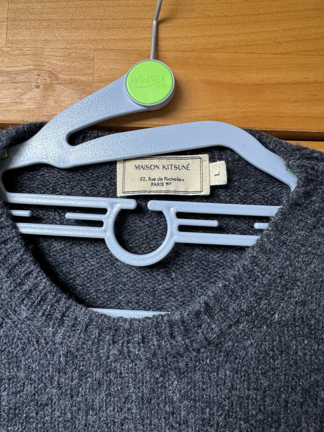 메종키츠네 폭스헤드 니트 상품이미지4