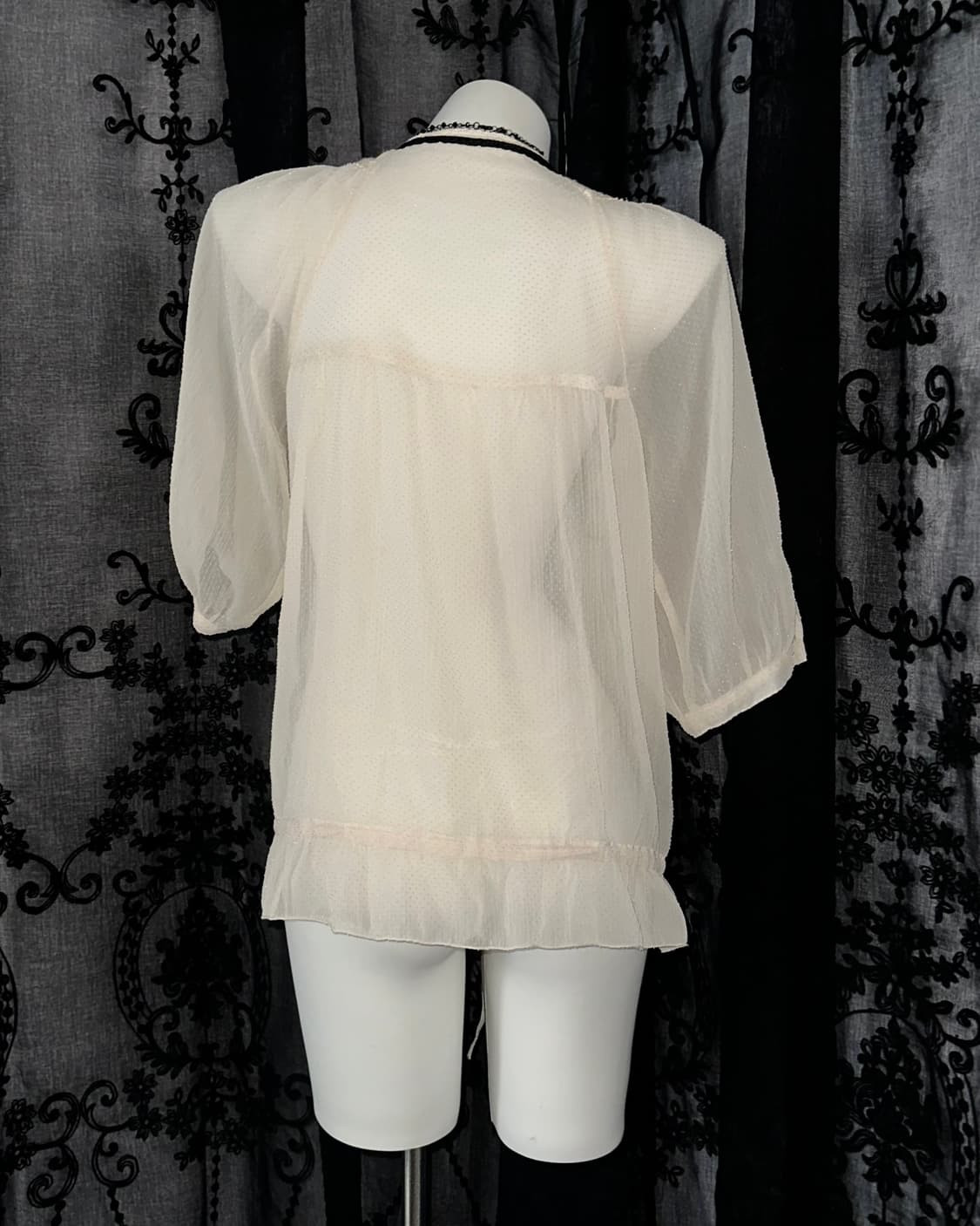 lovely ribbon blouse 상품이미지3
