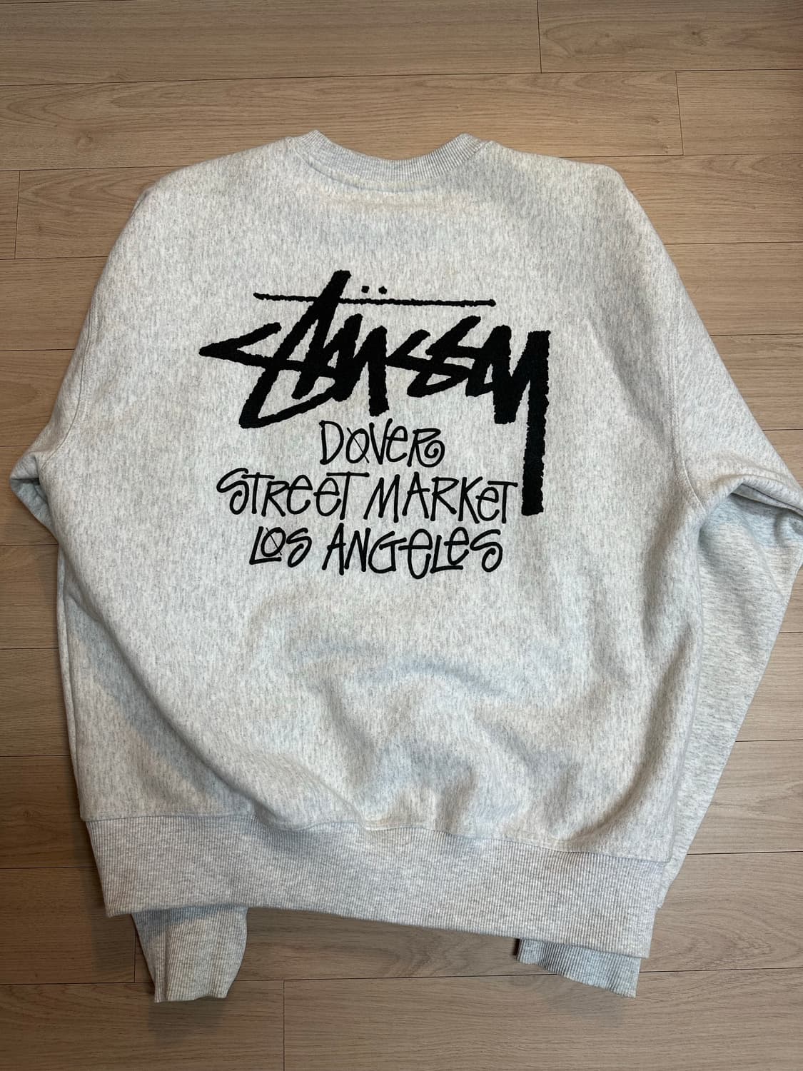 스투시 도버스트릿마켓 맨투맨 애쉬헤더그레이 L 상품이미지2