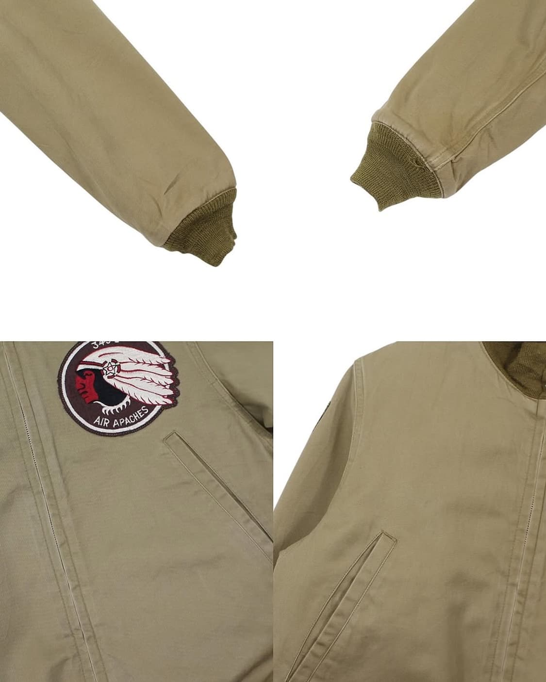 리얼맥코이 1940s WWII 2세대 탱커 자켓 상품이미지10