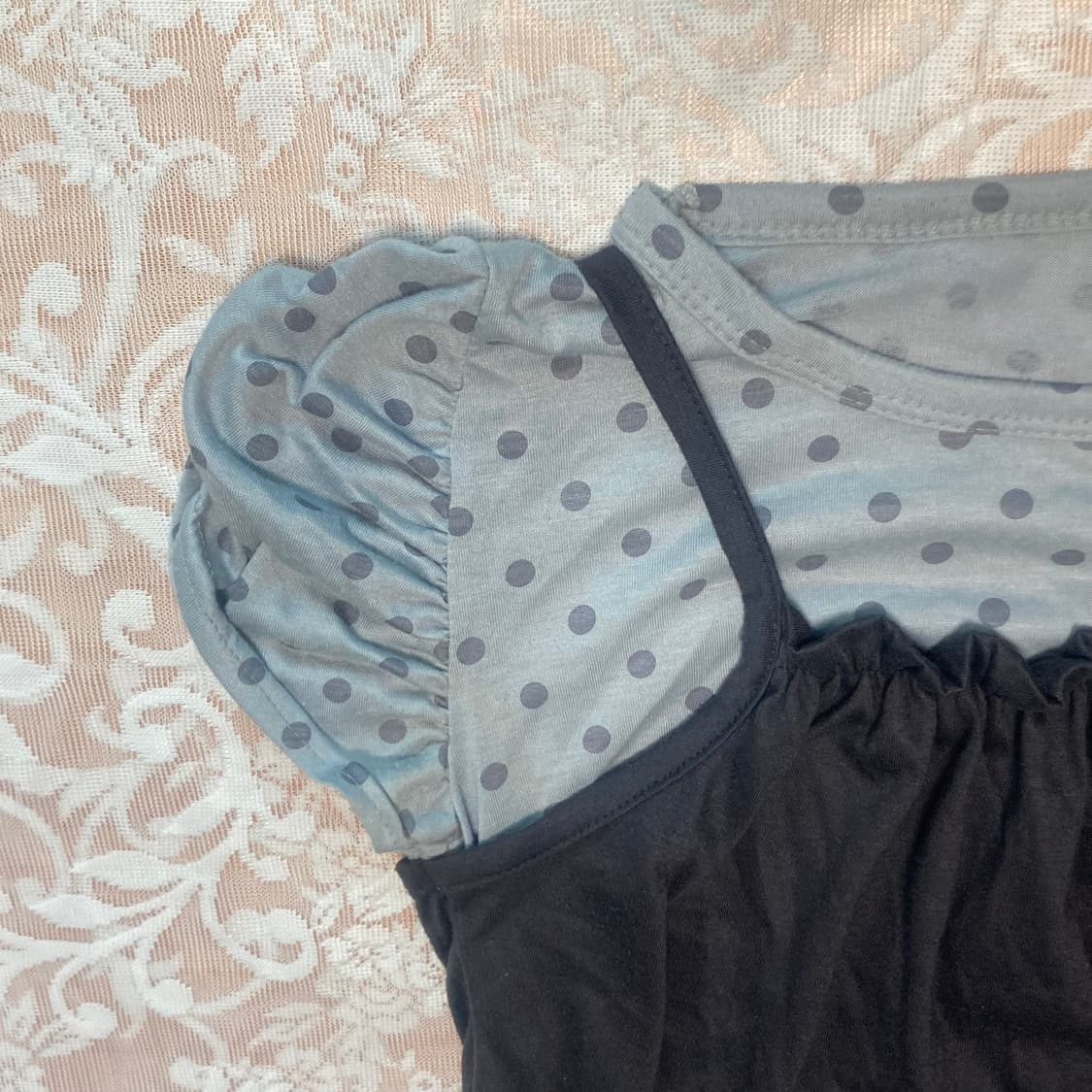 Layered dot T-shirt 상품이미지2