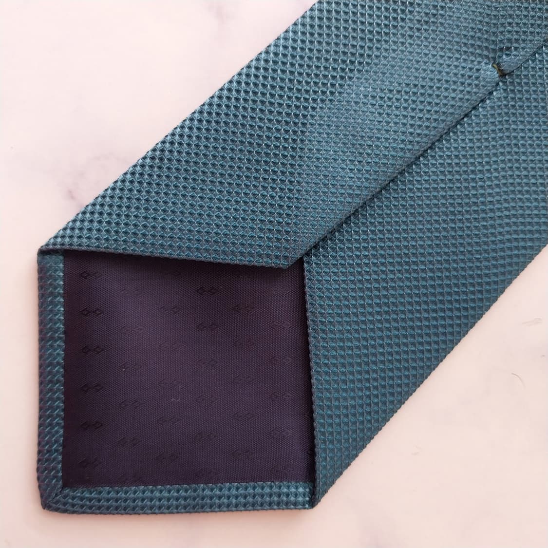 앤드류스타이 실크 청녹색 텍스처 넥타이 9.1cm A+등급 K2416 상품이미지7