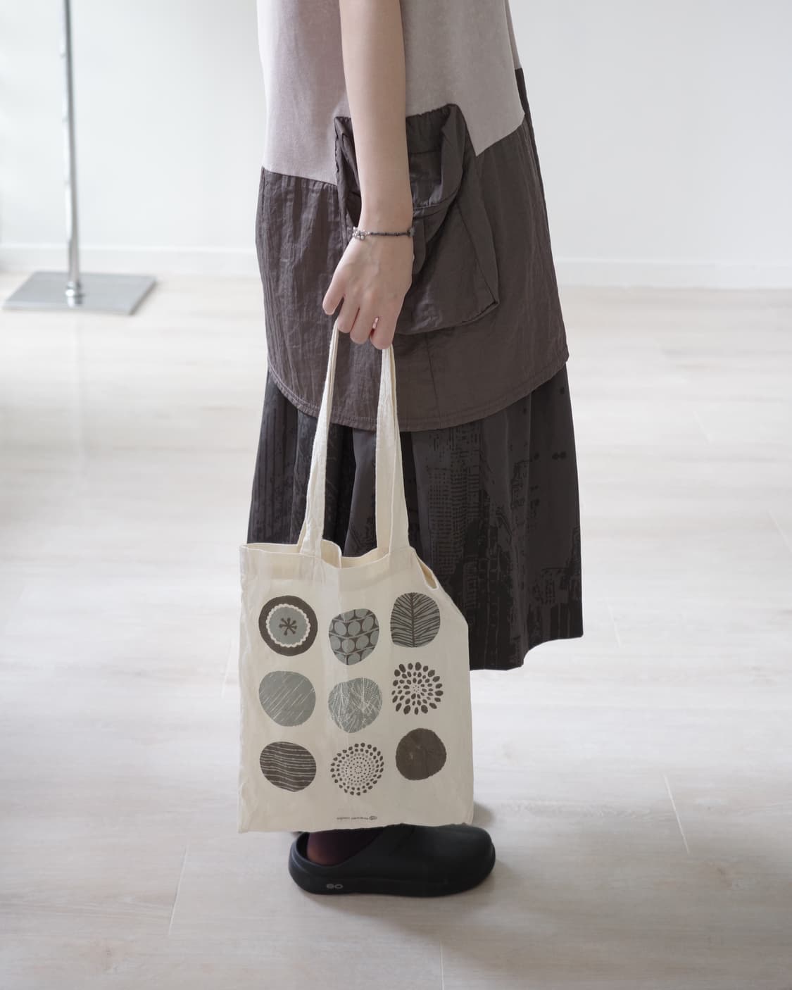  Nordic circle cotton tote bag 상품이미지1