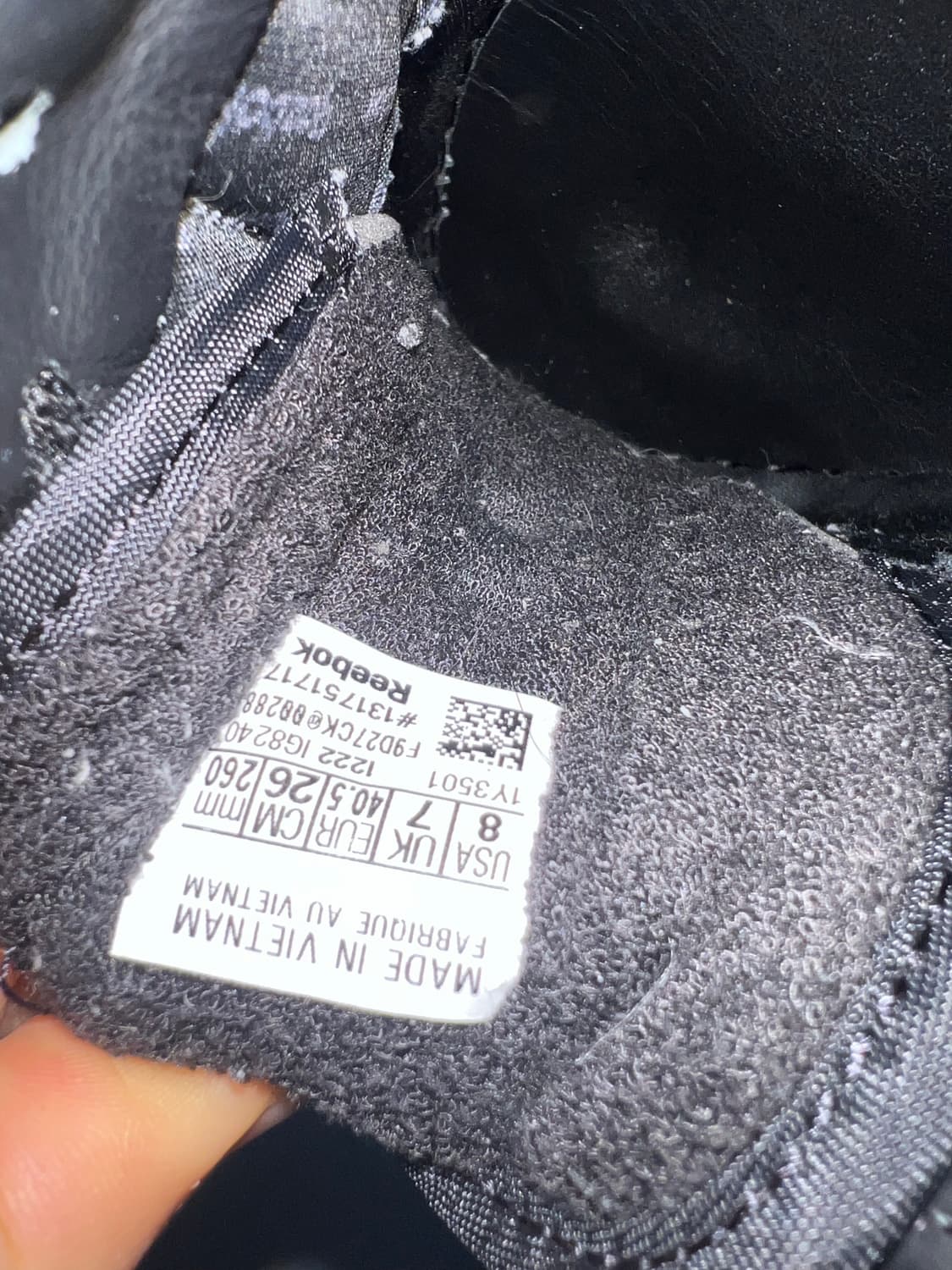 [260] 리복 자운드 클럽 c 트리플 블랙 상품이미지3