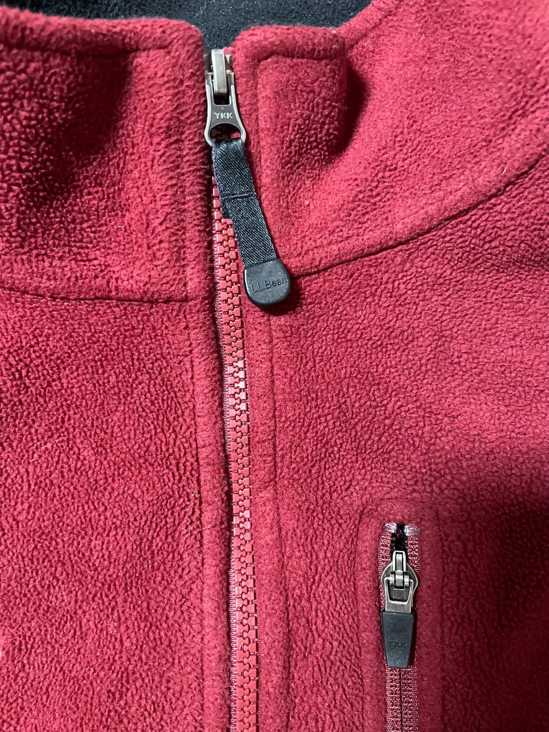 엘엘빈 후리스 집업 L 상품이미지5