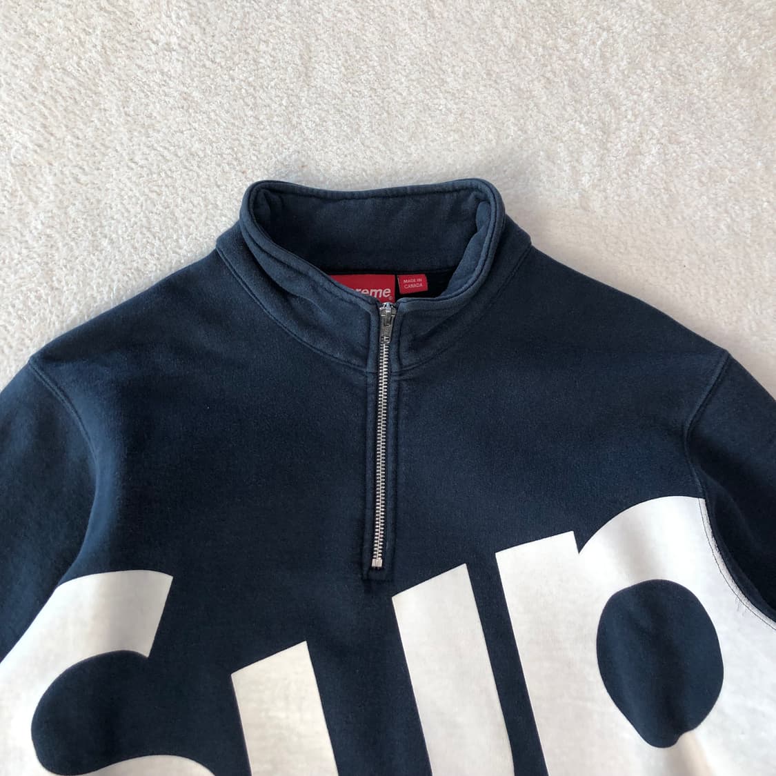 슈프림 반집업 스웻셔츠  상품이미지4