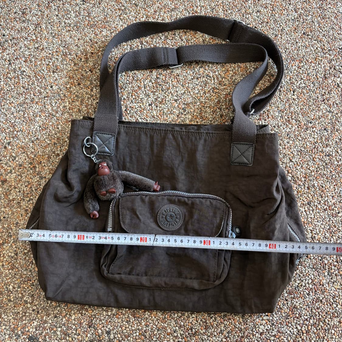 255. 키플링 브라운 보부상 토트백 상품이미지3